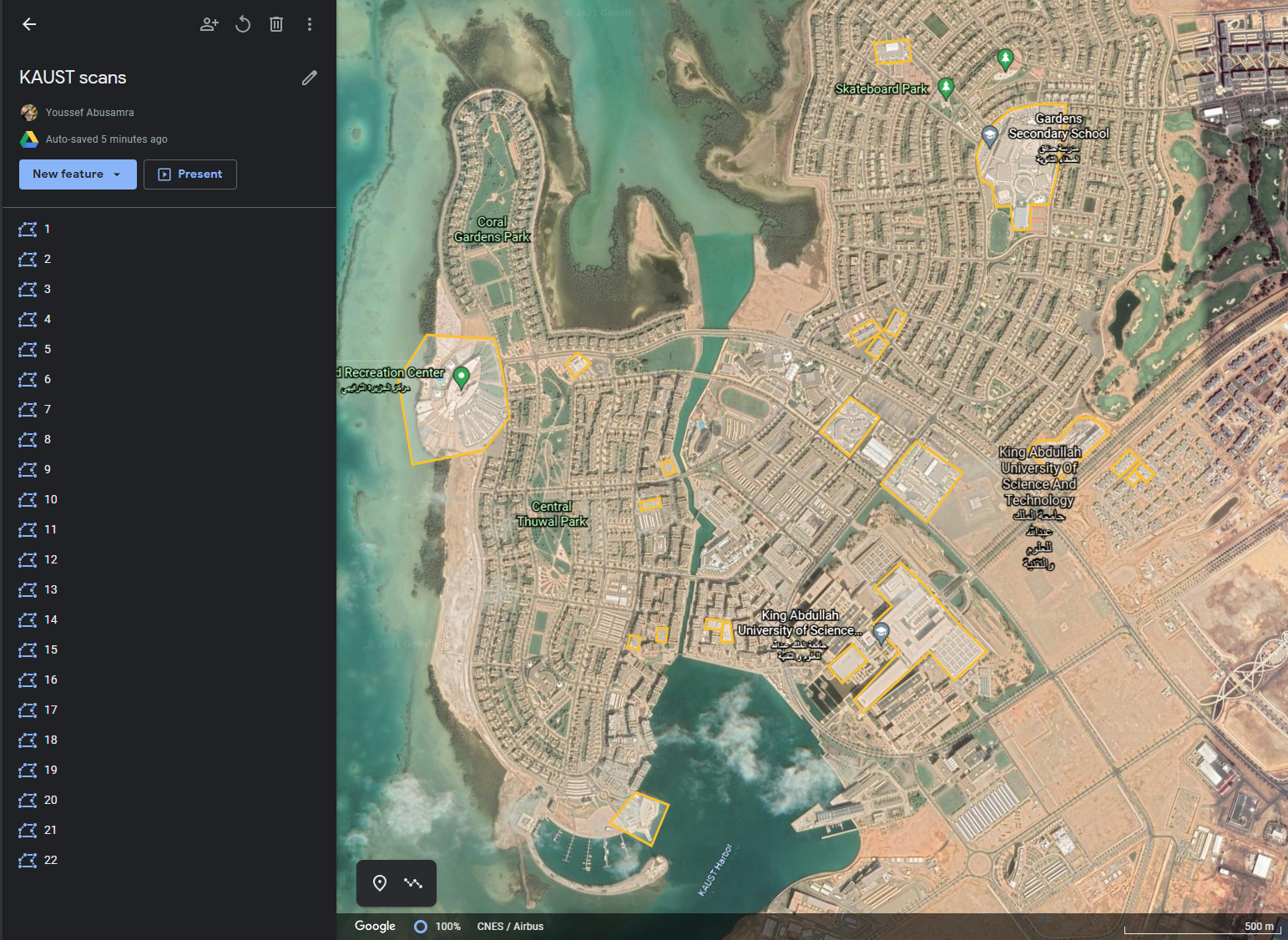 Google Earth Projects
