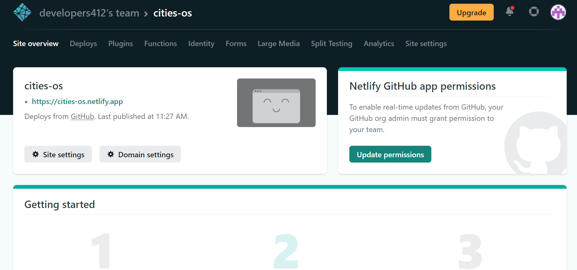 netlify domain settings